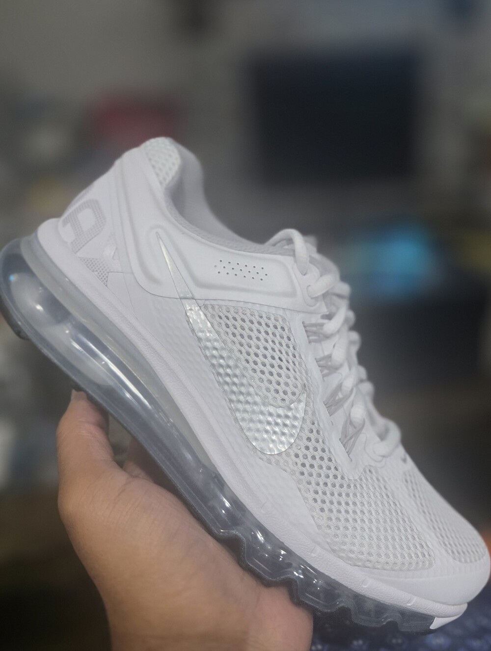 Nike Air Max 2013 Retro White Metallic Silver